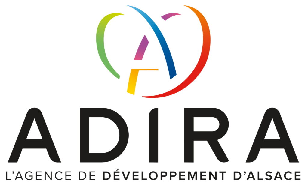 Logo ADIRA, l’agence de développement d’Alsace